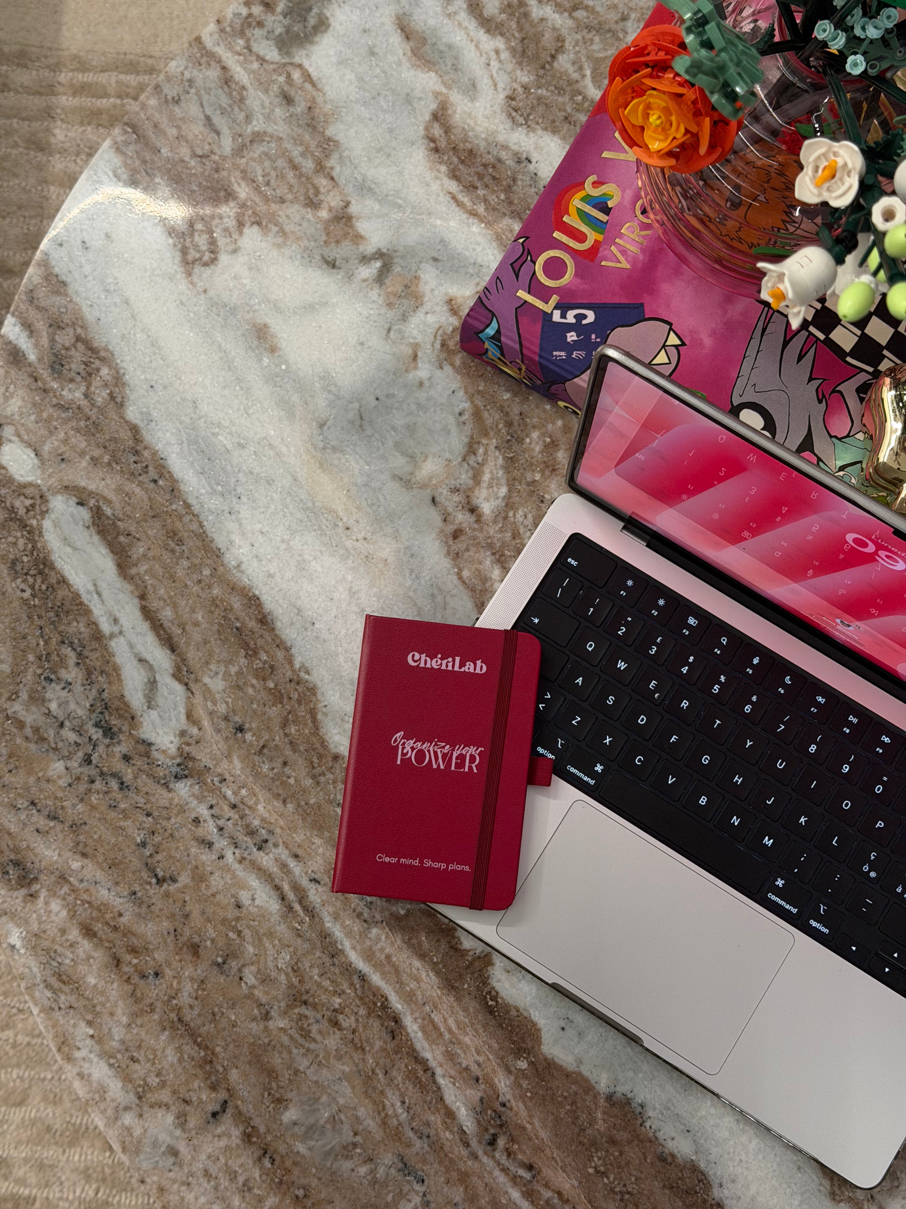 Agenda ChériLab A6 – Organize Your Power